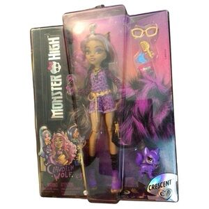 Monster High Doll Clawdeen Wolf NIB